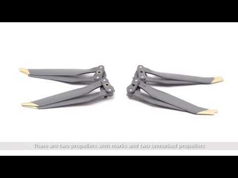 DJI Beginner Tutorial Videos - Mavic Proâ€“ Mounting the Propellers