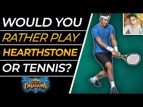 Asmo Plays "Would You Rather?" - Hearthstone vs. Tennis | Asmodai Hearthstone |  DESCENT OF DRAGONS