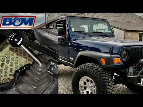 JEEP TJ B&M Short Throw Shifter Install