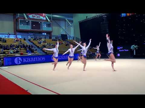 Senior Team (GC Janika Tallinn  - EST) 💗 AGG SENIOR | MISS VALENTINE 2018 | PRELIM - 16.650