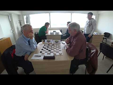 *314.Шапиро Г.(GMI.DE).- Доска И.(GMI.MDA).Шашки-64 (русские шашки, жеребьевка).#интересныешашки