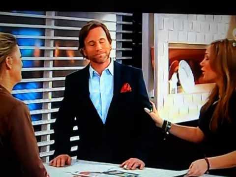 TV4 nyhetsmorgon, funny. Peter Jihde falling, Sweden