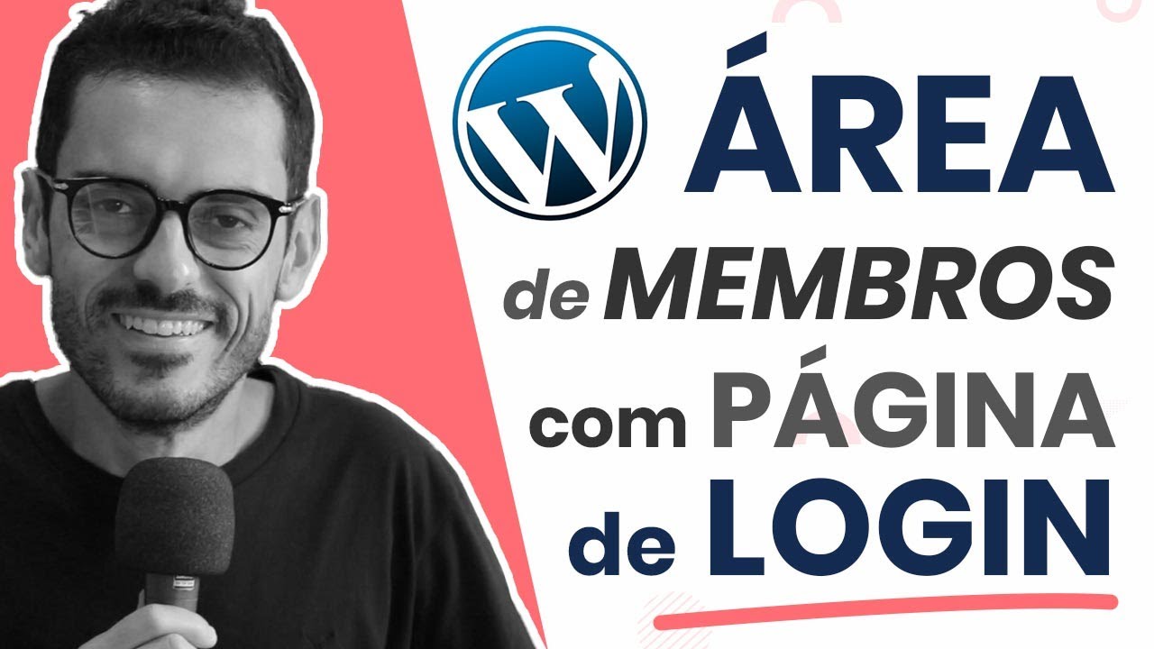 Área de membros com página de login no WordPress e Elementor