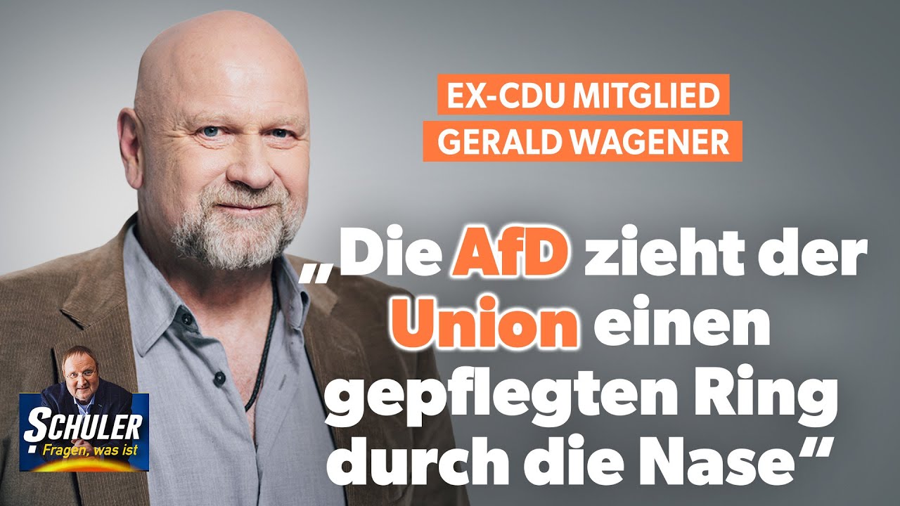 Ex-CDU Mitglied Gerald Wagener über leere Versprechen in der Politik und Unternehmertum