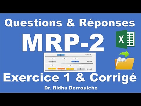 01. Exercice simple MRP-PDP-CBN avec sa correction