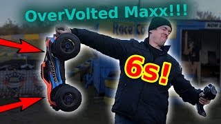 Can the NEW Traxxas Maxx take 6s LIPO Power? Tested to destruction!