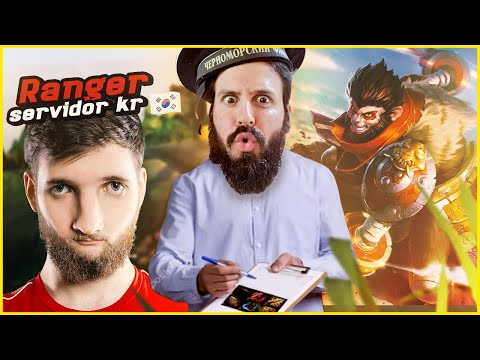 O MESTRE DA KR É IGUAL O MESTRE DO BRASIL? GRANALISE DO RANGER JOGANDO DE WUKONG DA KR