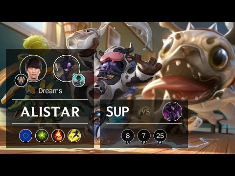 Alistar Support vs Morgana - EUW Challenger Patch 9.15