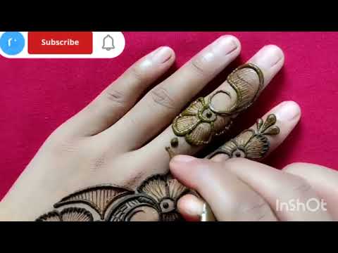 create by Noor Bano mehandi design