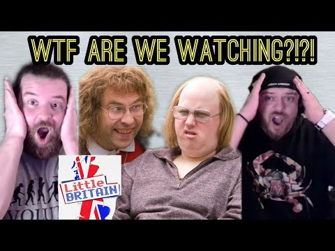 WTF ARE WE WATCHING?! Americans React To "Celebrating Little Britain"