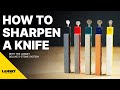 How To Sharpen A Blade With The Lansky Deluxe 5 Stone System