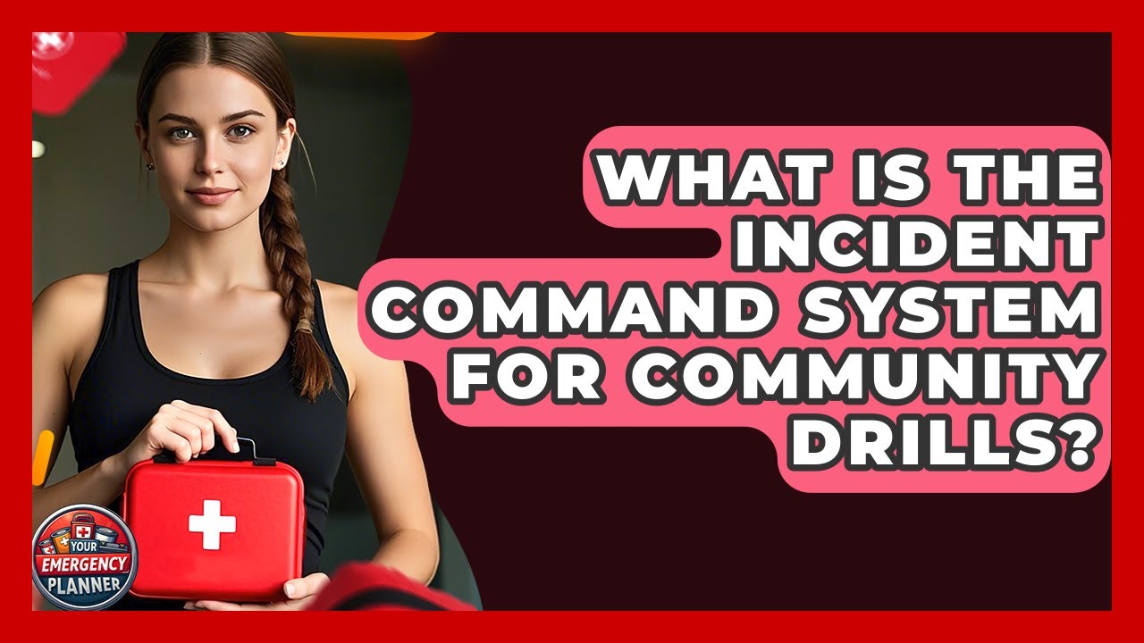 What Is The Incident Command System For Community Drills? - Your Emergency Planner