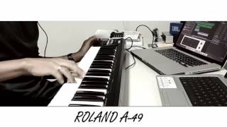 Video thumbnail for Lucas Borges - Roland A-49 Test Keyboard by ROOFTOP 246