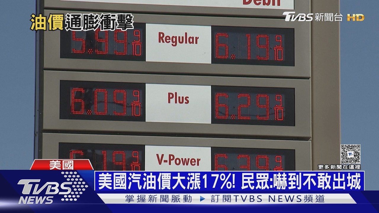 影音/國際油價跌了! 全美汽油兩週仍漲17% 美國人喊苦少出城