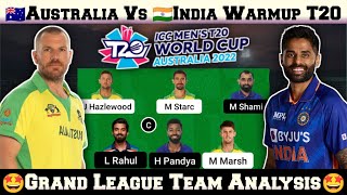 AUS vs IND Dream11 Prediction, Australia vs India Dream11 Team, IND vs AUS Dream11 Team Today Match