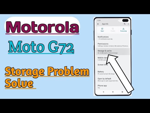 Motorola Moto G72 || Storage Problem Solved In Easy