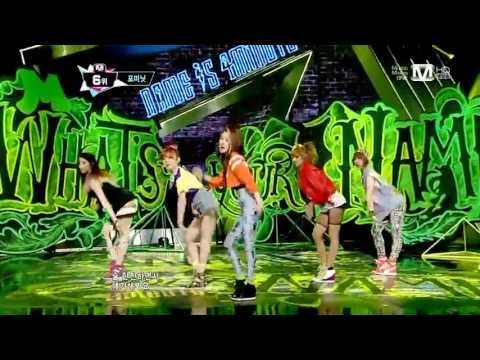 [130502] 4Minute (포미닛) - Whatever + What's Your Name? (이름이 뭐예요?) @ MNet MCountdown