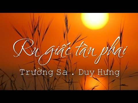 Ru giấc tàn phai Sheet - Duy Hưng