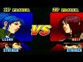 TAS KOF99 Leona VS Whip Military Battle