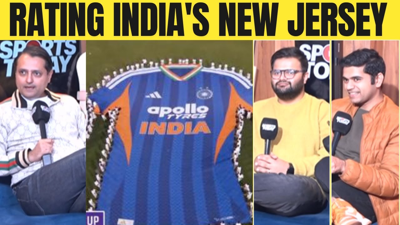 FLASH: India’s new jersey unveiled for 2026 T20 World Cup |Sports Today