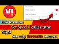 Vi Special Caller Tune Set Caller Tune To Favourite Number Smarttechinkannada