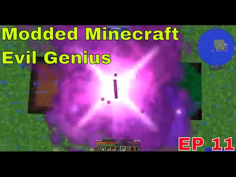 Modded minecraft "Evil genius" EP11 : Research and alchemy