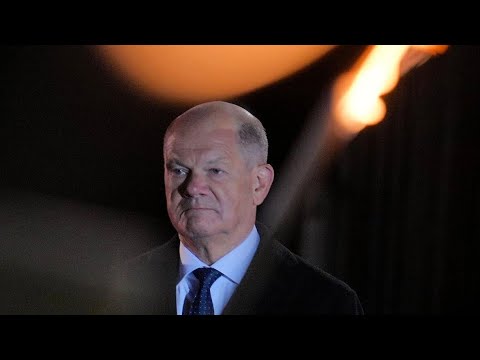 "Deutschlandlied" - Farawell Honors of Olaf Scholz as Chancellor of Germany 2025