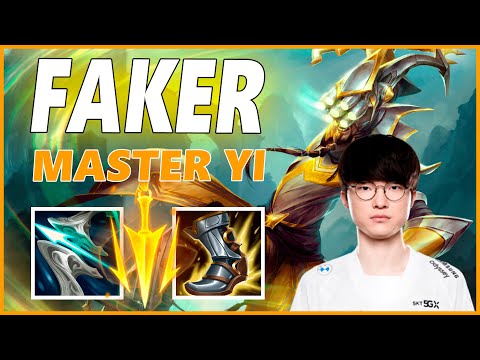 ⚡FAKER MASTER YI JUNGLE GAMEPLAY⚡SEASON 12 LEAGUE OF LEGENDS