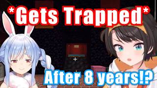 Subaru Revisits Old Holoserver But Fell Victim To Pekora's Trap【Hololive】
