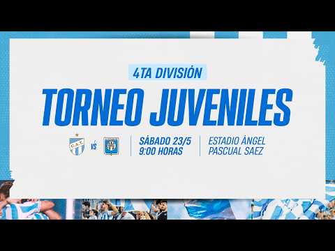 JUVENILES | Fecha 11 | Atlético Tucumán vs. Estudiantes Río IV (Cuarta)