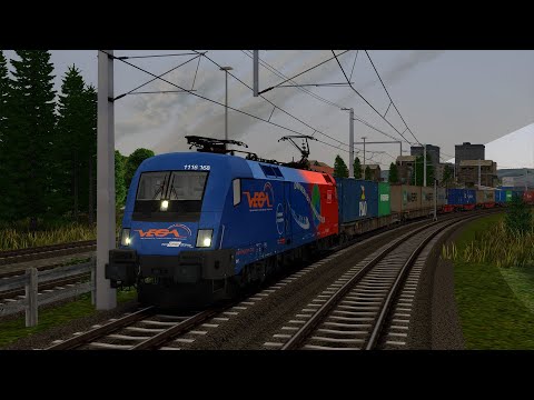 Train Simulator Folge 202 | Container Richtung Norden | KGAG 43600 | Süd Bahn ÖBB | Teil 1