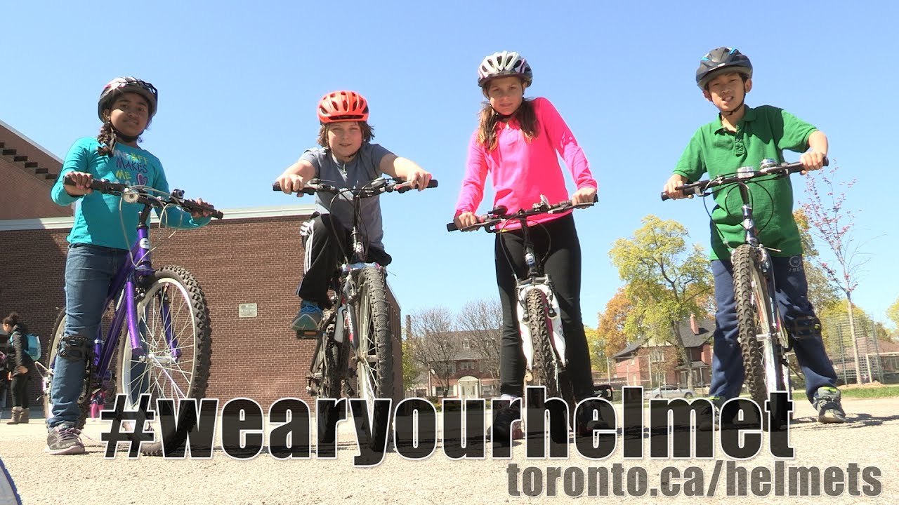 Always #WearYourHelmet & Remember the 2-V-1 Rule!