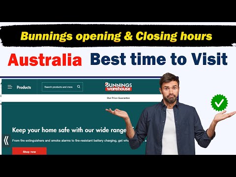 Bunnings Time Open