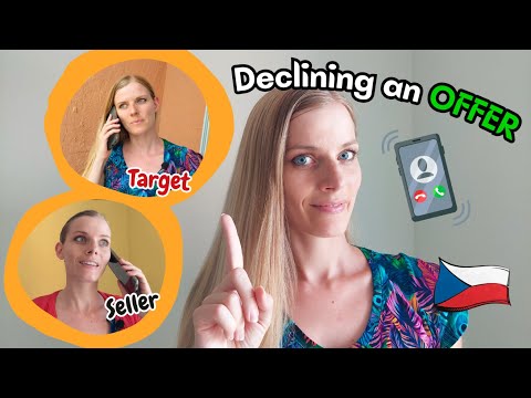 🙅‍♂️ Czech Dialogue | Declining an Offer