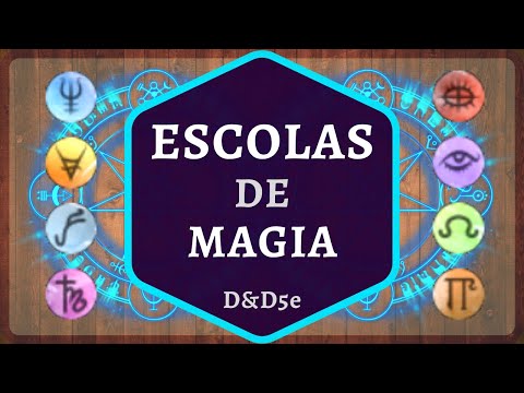 TUDO SOBRE ESCOLAS DE MAGIA em D&D e COMO ESCOLHER SUAS MAGIAS | Complementos D&D
