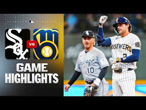 시카고 화이트삭스 vs. 밀워키 브루어스 경기 하이라이트 (2026년 3월 28일) | MLB 하이라이트