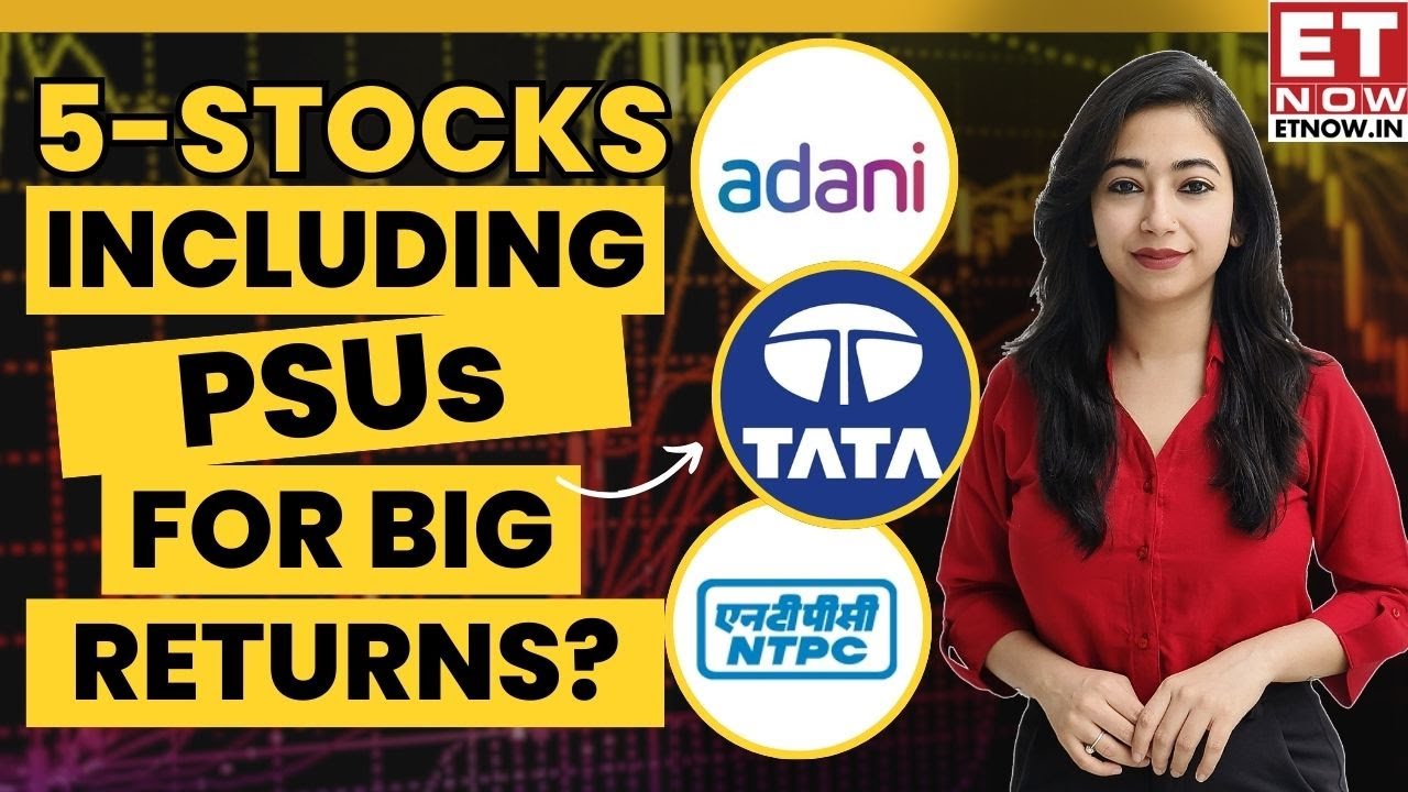 Tata Share, Adani, NTPC | Top 5 Shares To Buy Now? | Investment Or Profit Booking? Stock Market
