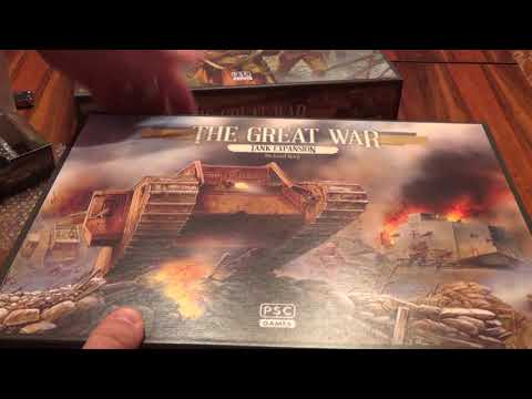 The Great War - PSC Games - Tank Expansion & Whippet Expansion