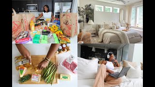 Reset Vlog | Getting Back Into A Routine, Trader Joe’s Haul, Cooking, Productive Days and MORE