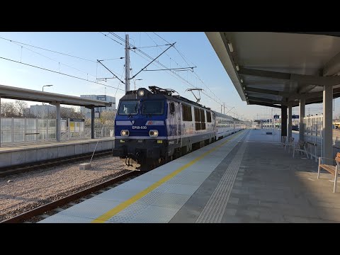 EP09-030 + IC MALCZEWSKI z Przemyśla Gł. do Kołobrzegu, mija stację Rzeszów Zachodni 24.04.2020