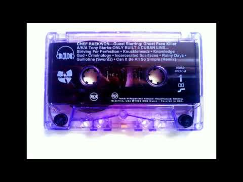 Raekwon x RZA x Wu Tang Clan Type Beat "Scarface"