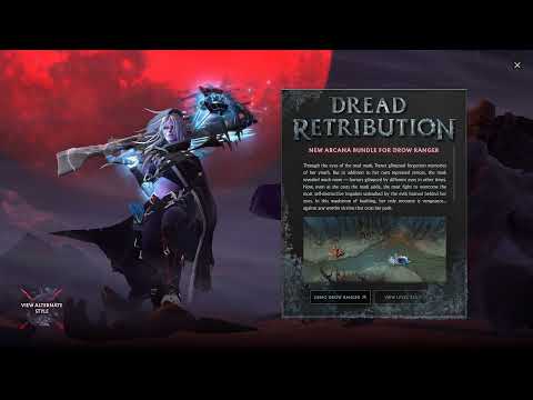 Drow Ranger Arcana & Mirana Persona