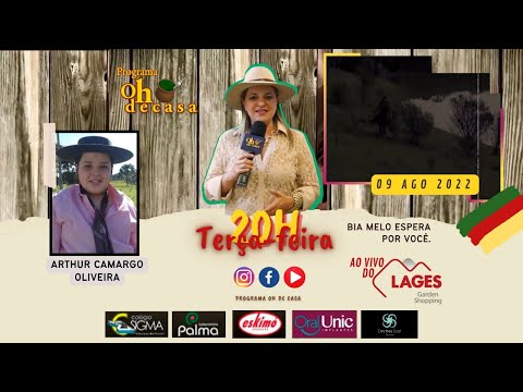 Rodeio Duelo de Anita 2022 , e  Arthur Camargo Oliveira Programa Oh de Casa - Ao  vivo