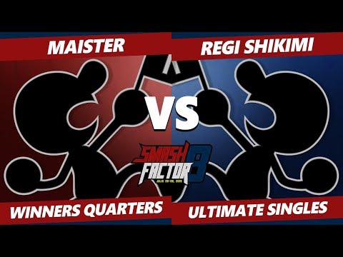 SF8 SSBU - RG | Regi Shikimi (Game & Watch) Vs. KJS | Maister (Game & Watch) Smash Ultimate WQ