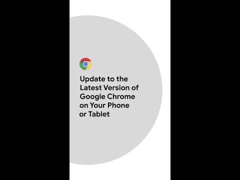 Update to the Latest Version of Google Chrome on Your Phone or Tablet #Shorts