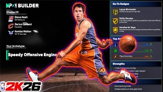 Best *PRIME* STEVE NASH Build in NBA 2K26