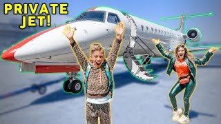 FLYING On A PRIVATE JET! *Dream Come True* | The Royalty Family