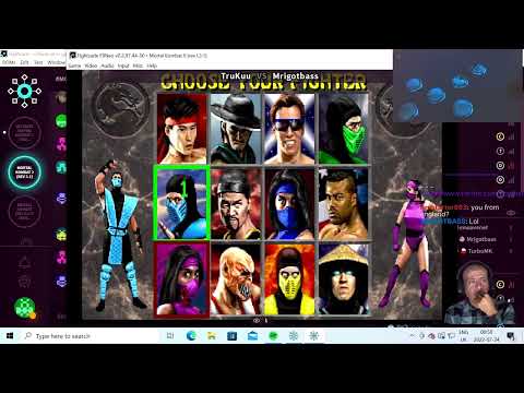 @Summoning666 Watches: MKII on FightCade TruKuu Vs MrIGotBass 7-23-22 #fightcade #mortalkombat #mkii