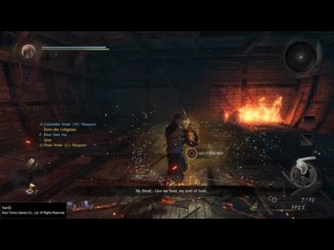 Nioh - Onryoki Boss Fight at low level