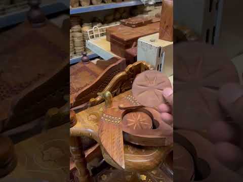 Handcrafted Wooden & MDF Coaster Set - Designer Table Coasters with Storage Box / Holder (Set of 6)